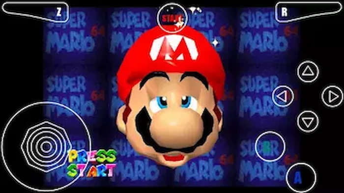 Disfruta de la saga de juegos de Mario Bros para Nintendo 64 con un emulador de esta consola en Android