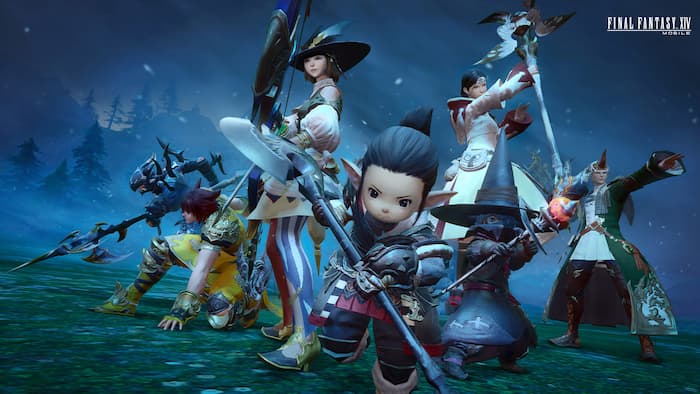 Imagen promocional de FFXIV Mobile