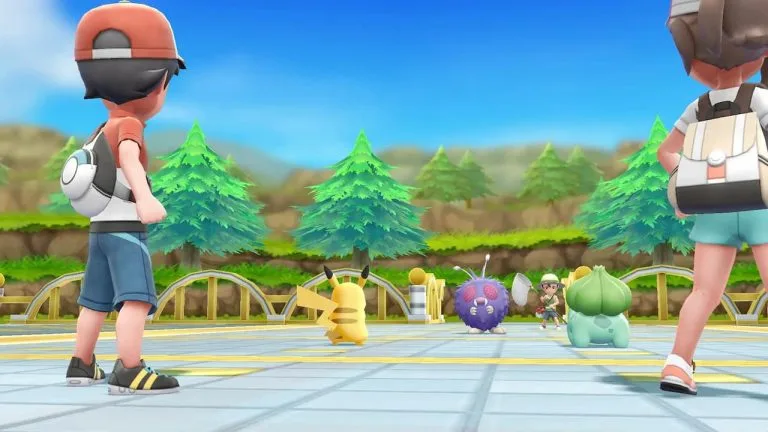 Imagen de un juego de Pokémon para Switch