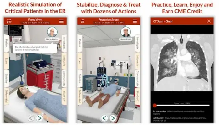 Full Code es, sin duda, uno de los mejores simuladores de hospital para Android