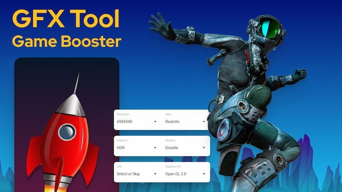 GFX Game Booster es uno de los optimizadores para mejorar el rendimiento de tu móvil en los juegos más recomendados