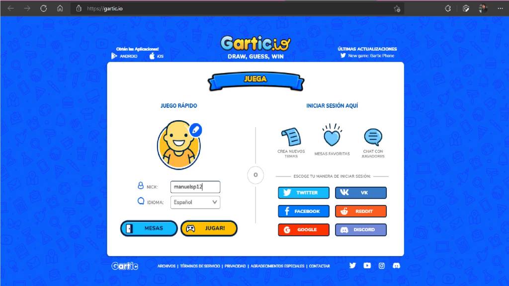  Gartic.io y Gartic Phone forman parte de la plataforma Gartic