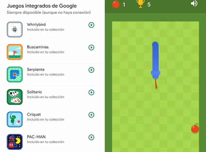 Google Play Games no solo sirve como una app para almacenar tu progreso en tus juegos favoritos, sino que incluso puedes disfrutar de varios minijuegos sin internet