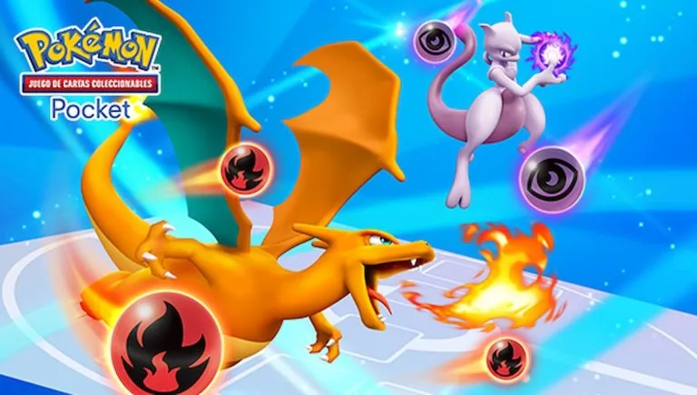 Imagen promocional de JCC Pokémon Pocket