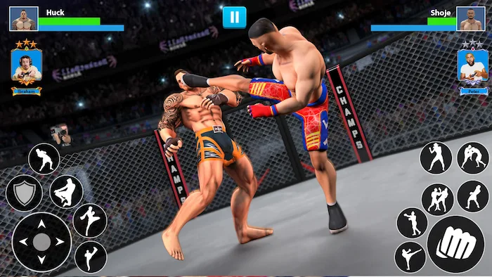 Martial Arts Fight Game es uno de los mejores juegos de MMA que puedes hallar gratis en la Play Store