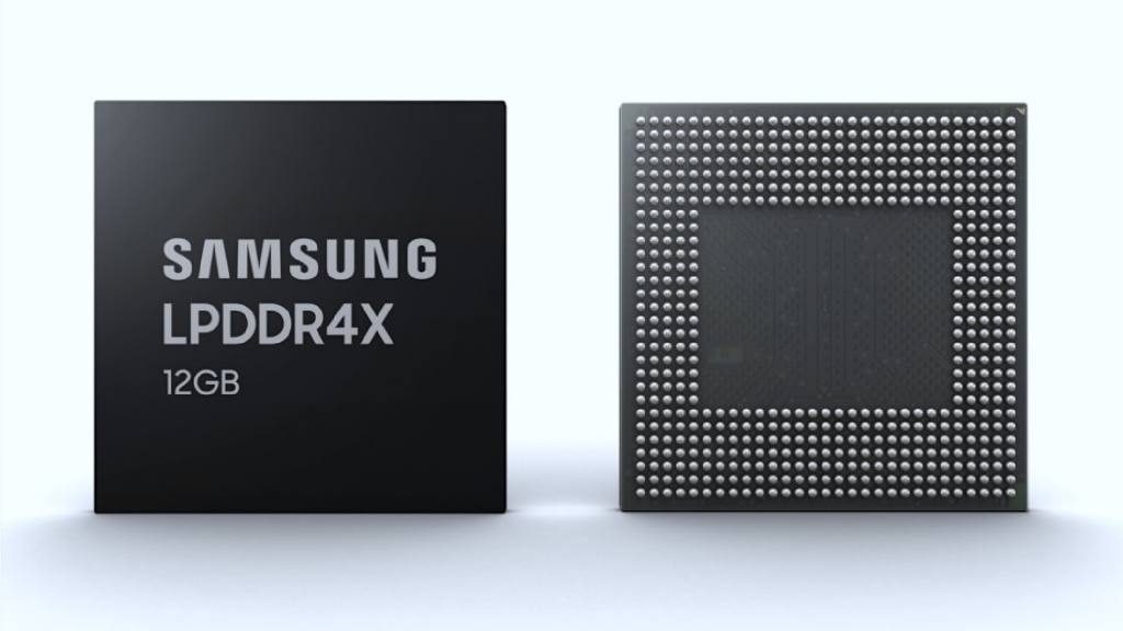 Memoria RAM para móviles diseñada por Samsung de 12 GB