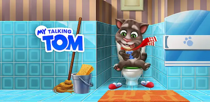 My Talking Tom es otro juego de mascota virtual que te ofrece muchas actividades junto a este simpático gato que debes cuidar