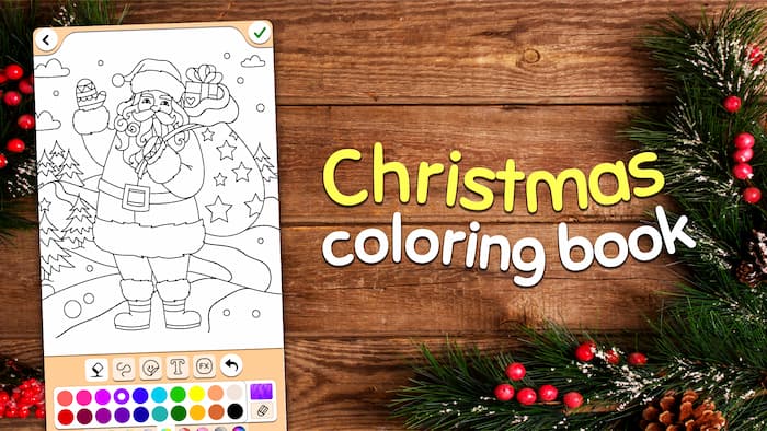 Crea maravillosas y hermosas ilustraciones de Navidad con este título para móviles de temática Navideña