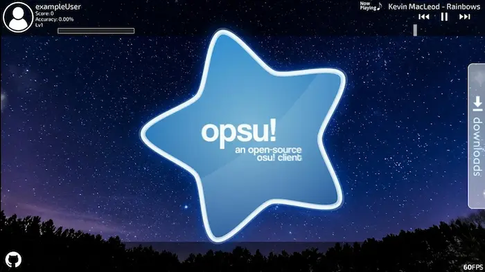 Opsu! es el cliente no oficial para móviles de la saga de Osu para ordenadores