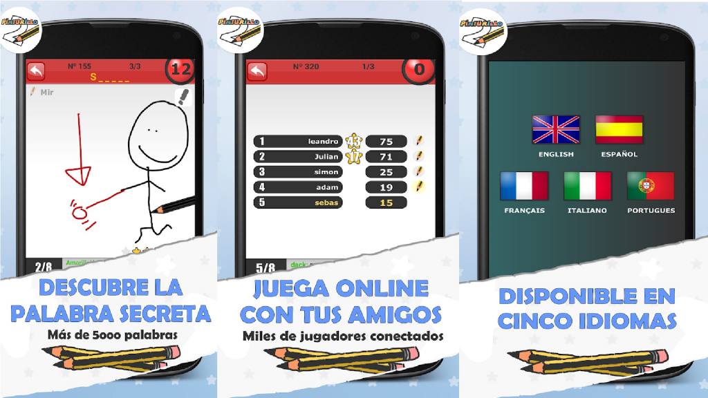 Pinturrillo 2 te permite jugar junto a tus amigos y disfrutar de ratos de diversión