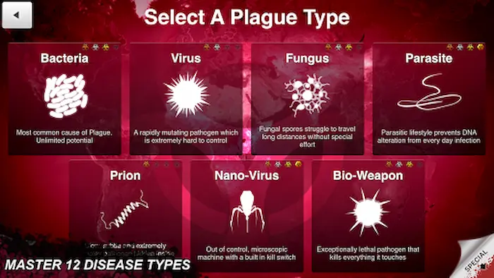 Plague Inc. es, definitivamente, uno de los mejores RTS para móviles, aunque no tenga todas las características de uno