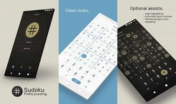 Si buscas uno de los mejores juegos de Sudoku para móviles, debes mirar Sudoku - The Clean One, ya que cuenta con muchas características interesantes