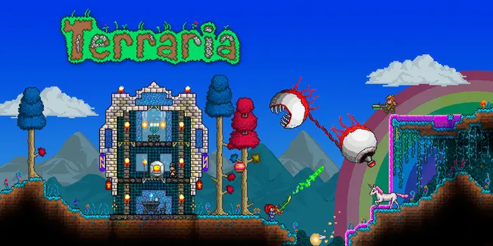 Terraria es uno de los mejores juegos de crafting que puedes descargar ya en tu móvil con Android