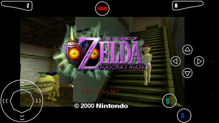 The Legend of Zelda - the Majora's Mask es uno de los juegos compatibles con emuladores de Nintendo 64