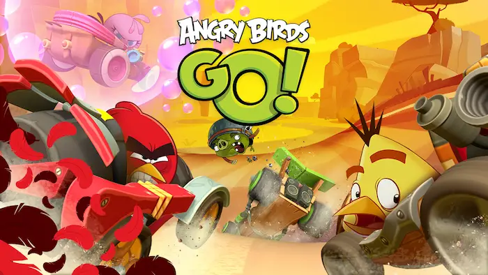 Únete a tus aves enojadas favoritas en carreras de Go Karts alocadas