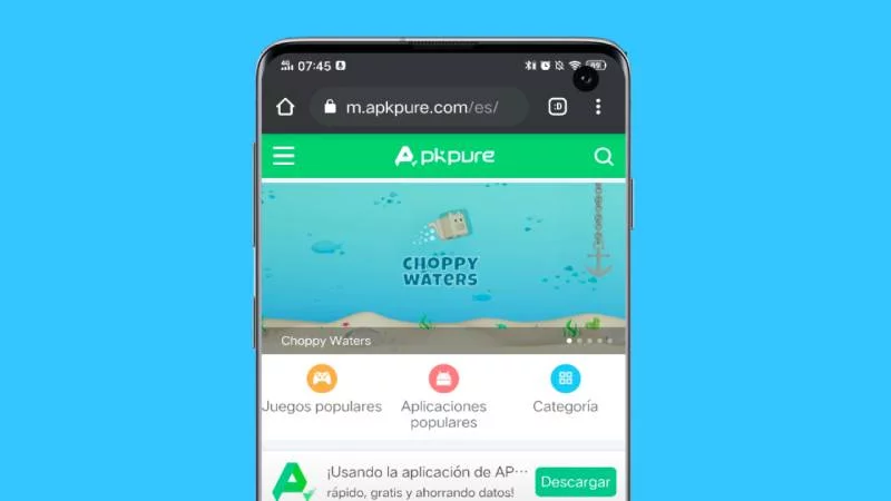 Portada de APKPure