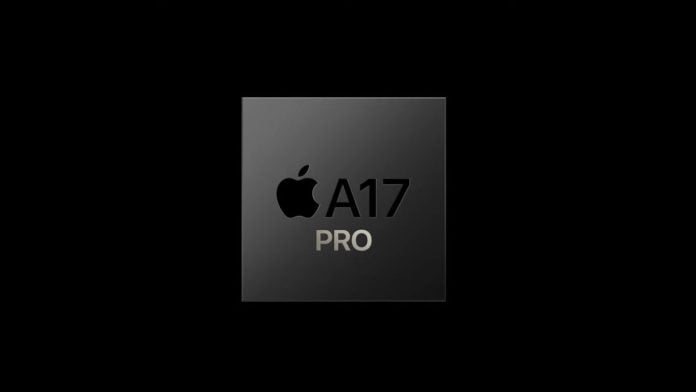 Render del Apple A17 Pro