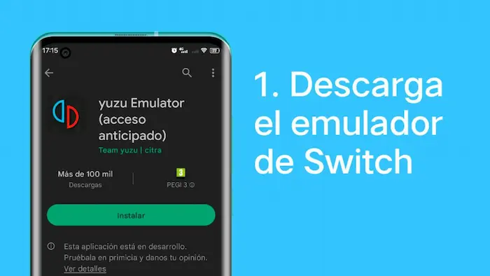 Descargar el emulador de Nintendo Switch para Android