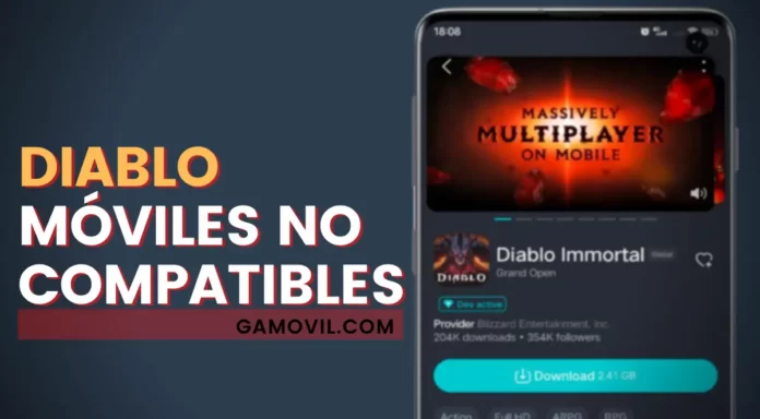 Cómo jugar a Diablo Immortal en móviles no compatibles