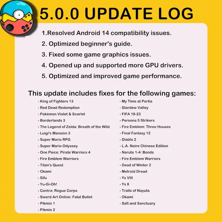 Changelog con las novedades de Egg NS versión 5.0.0