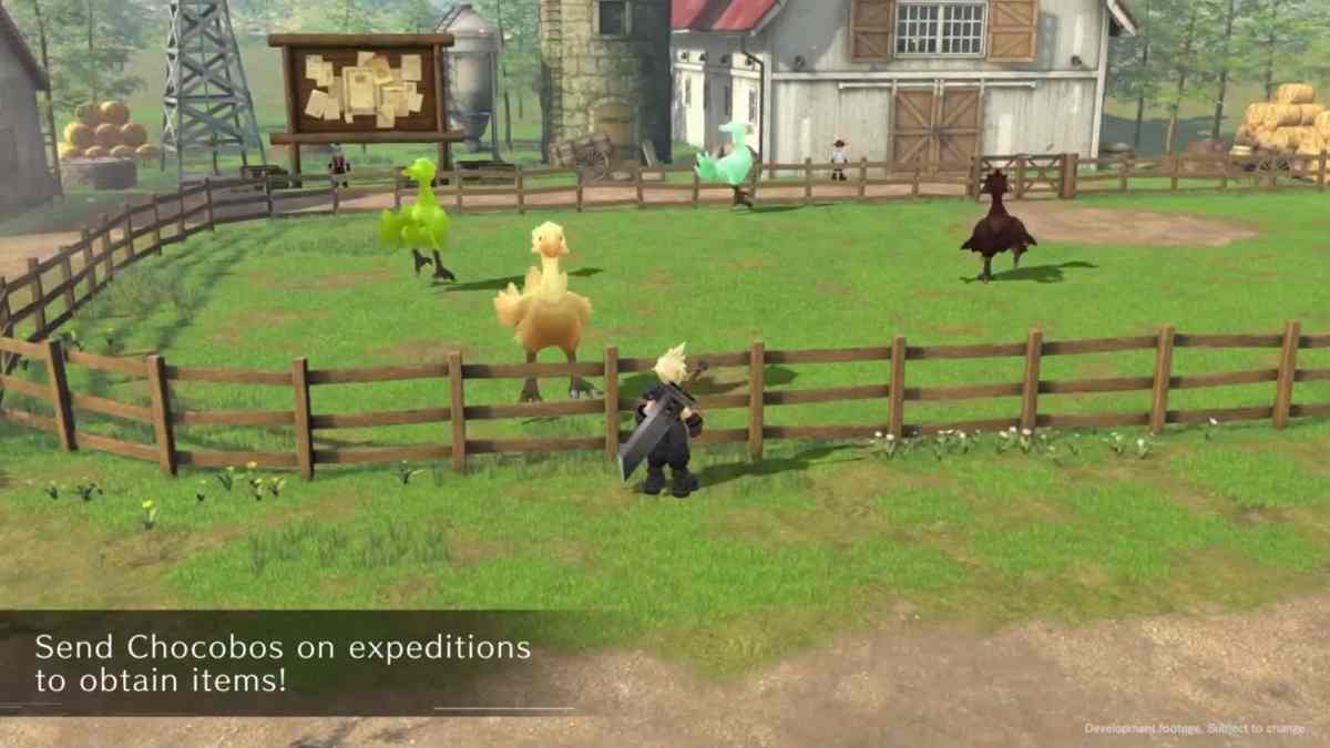 Los Chocobos estarán presentes en Final Fantasy VII: Ever Crisis