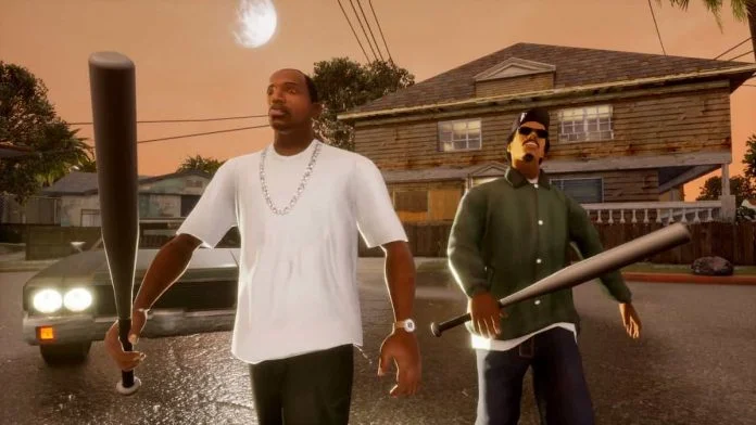 Imagen Grand Theft Auto: The Trilogy – The Definitive Edition con CJ y Ryder