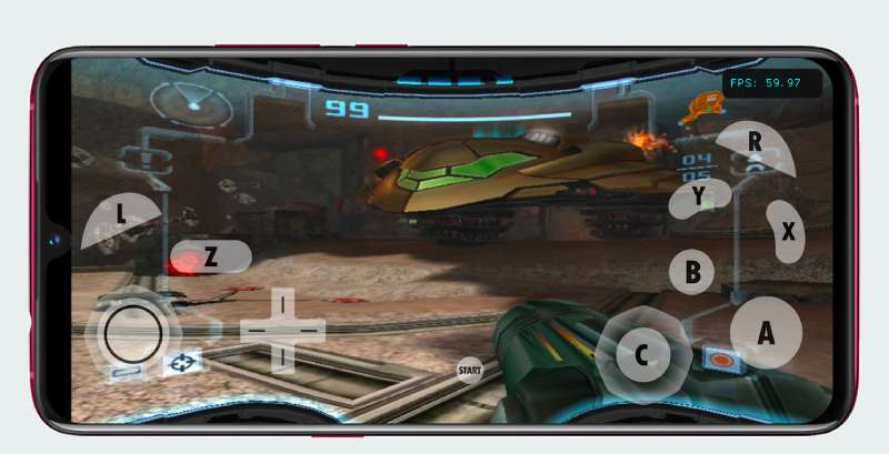 Metroid Prime 2 Echoes de GameCube corriendo en Dolphin para Android
