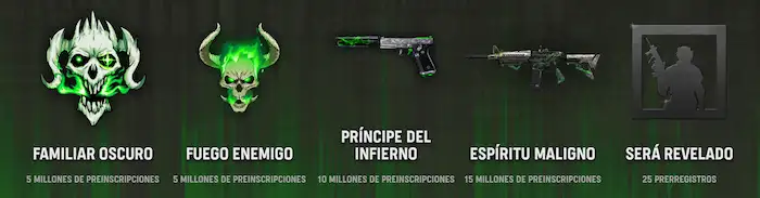 Recompensas de registro previo en Warzone Mobile