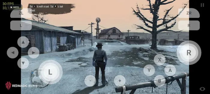 Red Dead Redemption de Siwtch emulado en Android con Skyline v69