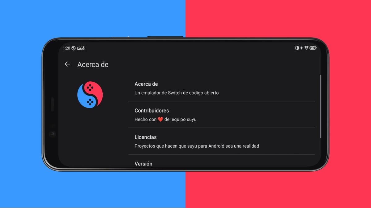 Montaje del emulador Suyu en un móvil Android