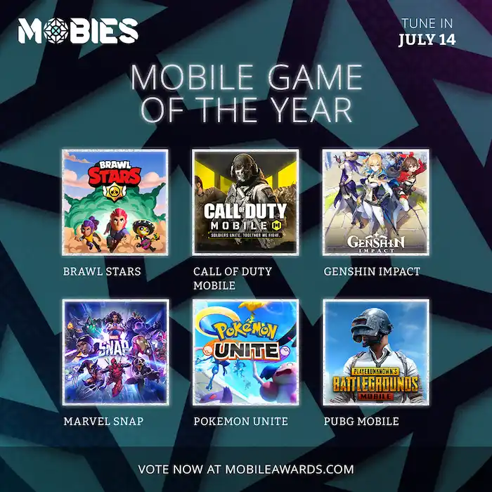The Mobies Awards: Candidatos a mejor juego móvil del año