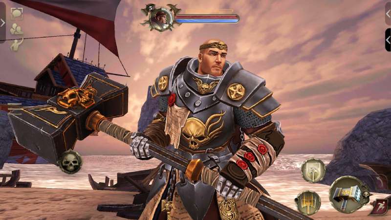 Un guerrero en Warhammer: Odyssey