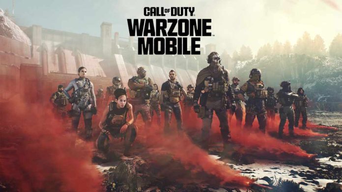 Cartel promocional de Warzone Mobile