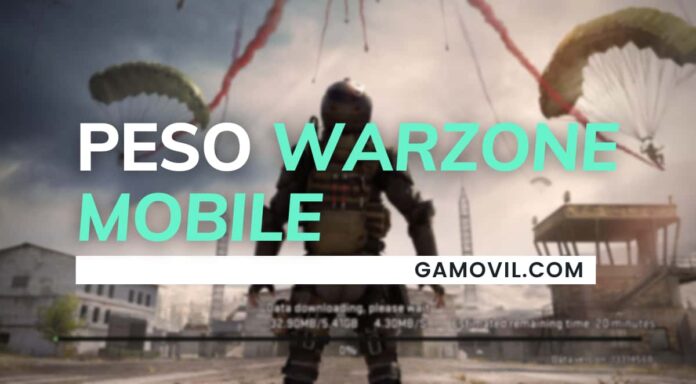 ¿Cuánto pesa Warzone Mobile?