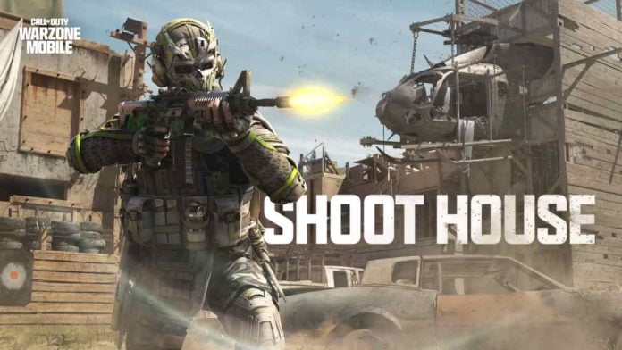 Imagen promocional de Shoot House, nuevo mapa de Warzone Mobile