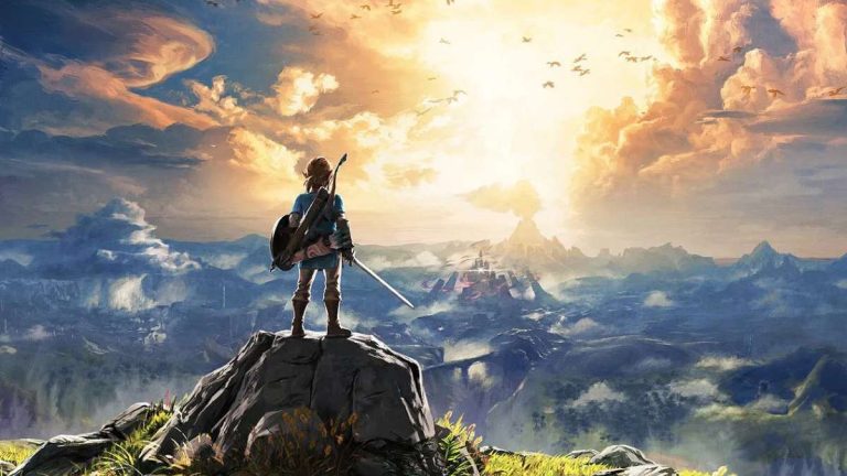 Arte de The Legend of Zleda: Breath of the Wild de Nintendo Switch.